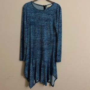 Michael Kors Women’s Blue Coverup Body Con Dress